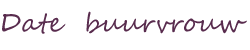 logo datejebuurvrouw