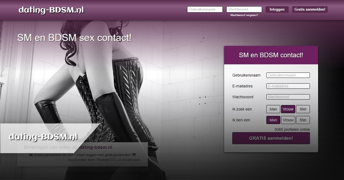 dating-bdsm: dating-bdsm is een op lust gerichten chatsite met chatpals van dominante, SM liefhebbers