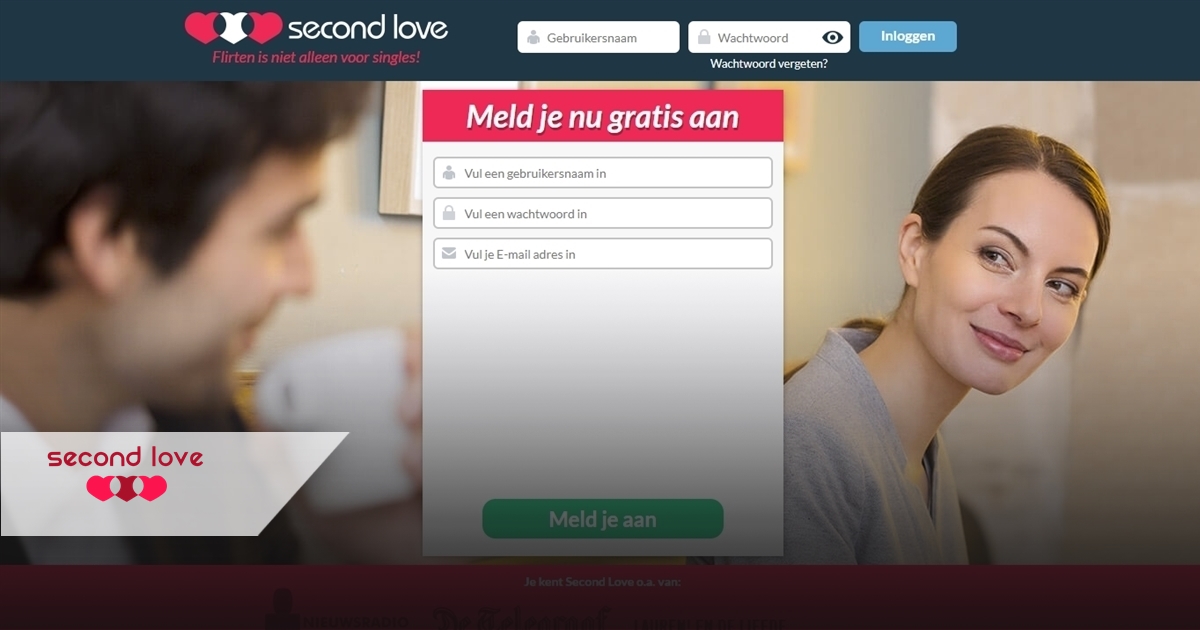 Flirten is niet alleen voor singles, aldus secondLove