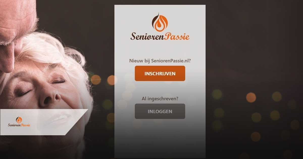 SeniorenPassie: Casual Daten voor 50+