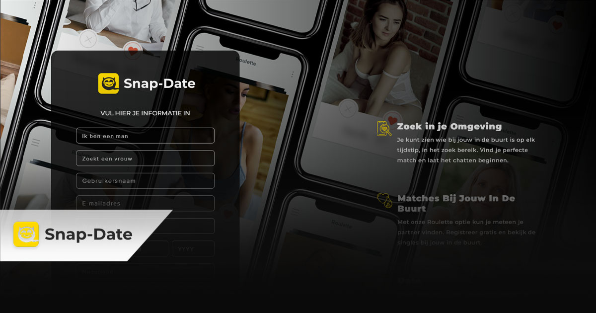 snap-date: Snap, chat & ontdek andere snappers in jouw regio